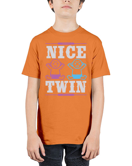 Nice Twin Style 167# - baby shower - Youth Tee Unisex