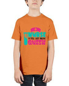 Nurse A Little Just Above Queen Style Style 1145# - nurse - Youth Tee Unisex