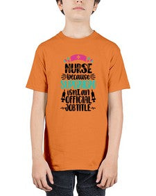 Nurse Because Superhero Style Style 1150# - nurse - Youth Tee Unisex