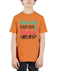 Nurse Fixin Cuts Stickin Style Style 1153# - nurse - Youth Tee Unisex