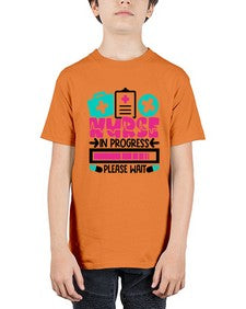 Nurse In Progress Please Wait Style Style 1160# - nurse - Youth Tee Unisex