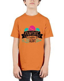 Nursing Is A Work Of Heart Style Style 1270# - nurse - Youth Tee Unisex