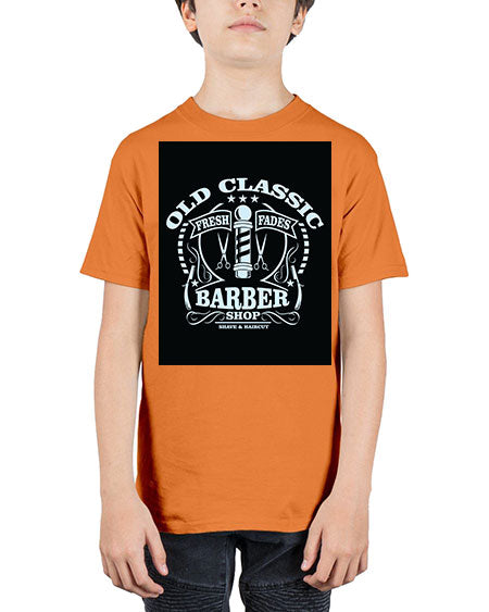 Old Classic Barber1284# - barber - Youth Tee Unisex