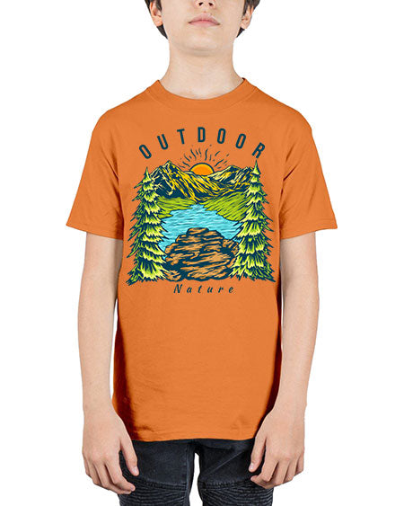 Outdoor Nature 17# - nature - Youth Tee Unisex