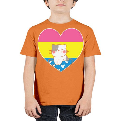 Pansexual Kawaii Cat Anime Art Anime 272# - anime - Youth Tee Unisex