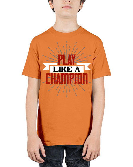 Play like a champion 1942# - badminton - Youth Tee Unisex