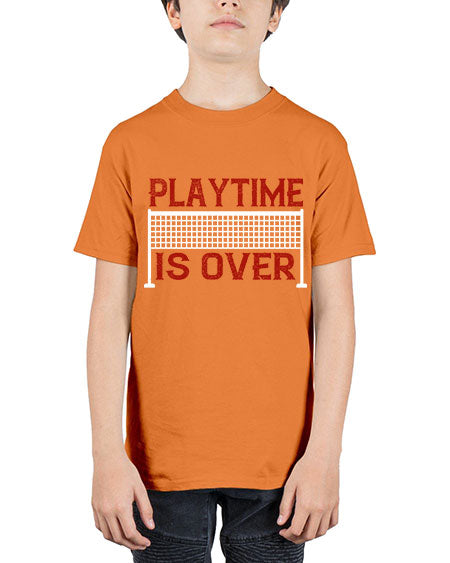 Playtime is over 1932# - badminton - Youth Tee Unisex