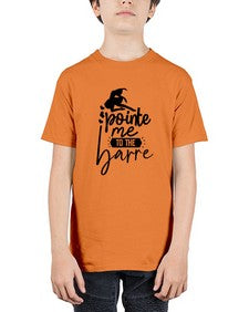Pointe me to the barre 174# - ballet - Youth Tee Unisex