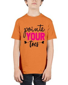 Pointe your toes 176# - ballet - Youth Tee Unisex