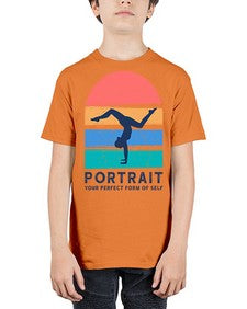 Portrait Your Perfect Form of Self 492# - yoga - Youth Tee Unisex
