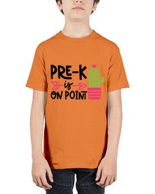PreK Is On Point 668# - prek headstart - Youth Tee Unisex