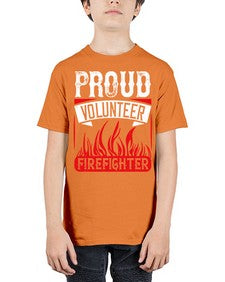 Proud Volunteer Firefighter Style 35# - volunteer - Youth Tee Unisex
