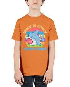 Ready to Attack fourth Grade 711# - fourth grade - Youth Tee Unisex