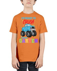 Ready to Crush Kindergarten MonsterTruck 719# - kindergarten - Youth Tee Unisex