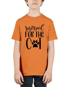 Reserved For The Cat Style 104# - cats - Youth Tee Unisex