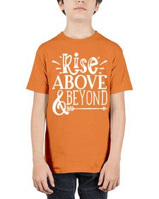 Rise above beyond Style 77# - motivation - Youth Tee Unisex