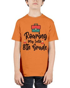 Roaring My Into eighth Grade 757# - eighth grade - Youth Tee Unisex