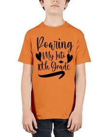 Roaring My Into tenth Grade 765# - tenth grade - Youth Tee Unisex