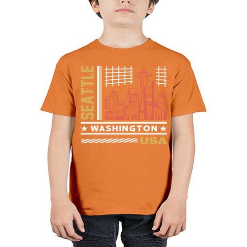 Seattle 1809# - cities - Youth Tee Unisex