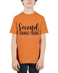 Second Grade Tribe 837# - second grade - Youth Tee Unisex
