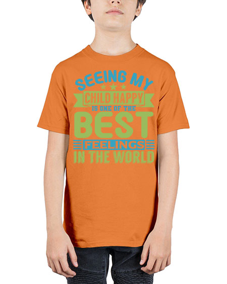 Seeing my child happy is the Best Feeling Style 201# - baby - Youth Tee Unisex