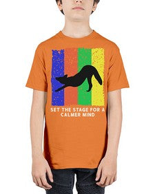 Set the Stage 515# - yoga - Youth Tee Unisex