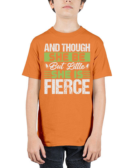 She is little but fierce Style 203# - baby - Youth Tee Unisex