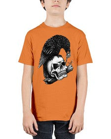 Skull Crow 1052# - graphic - Youth Tee Unisex