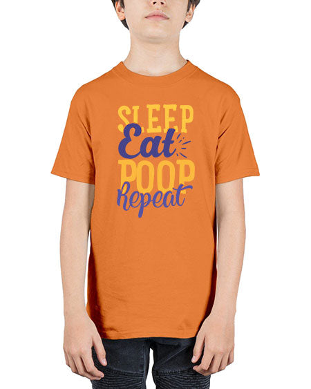 Sleep Eat Poop Repeat Style 206# - baby - Youth Tee Unisex
