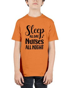 Sleep all day nurses all 1400# - nurse - Youth Tee Unisex