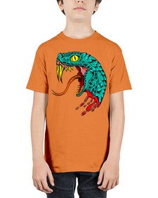Snake 227# - cartoon animals - Youth Tee Unisex