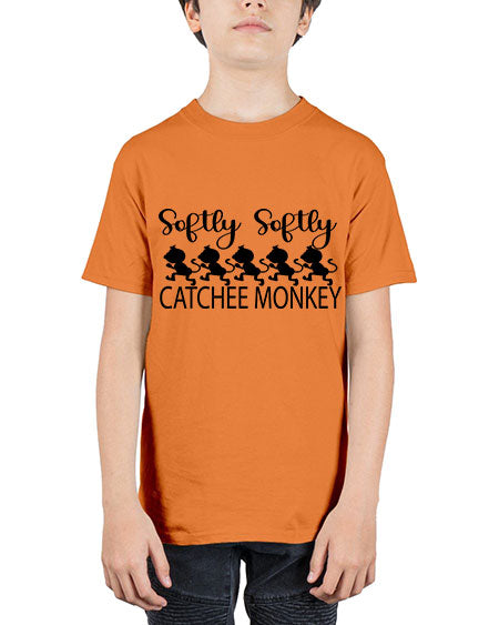 Softly softly catcher monkey  - monkey - Youth Tee Unisex
