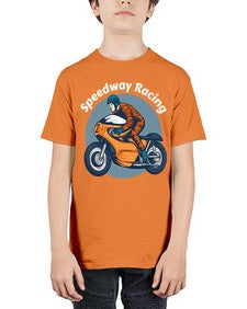 Speedway racing 64# - motorcycle - Youth Tee Unisex