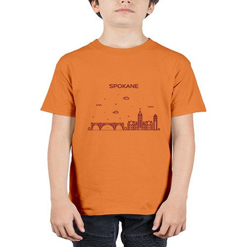Spokane 1878# - cities - Youth Tee Unisex