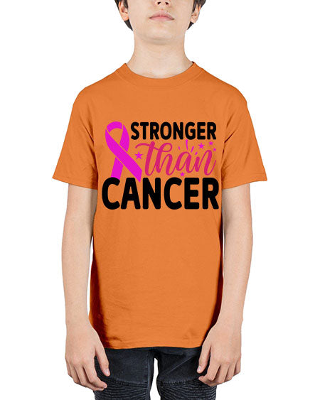 Stronger Than Cancer 6# - breast cancer - Youth Tee Unisex