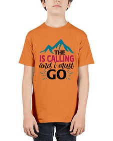 The Is Calling And I Must Go 1620# - tea - Youth Tee Unisex