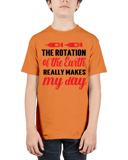 The Rotation of the Earth Really Makes my day 9# - nature - Youth Tee Unisex