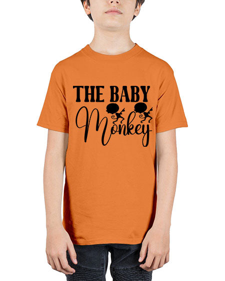 The baby monkey  - monkey - Youth Tee Unisex