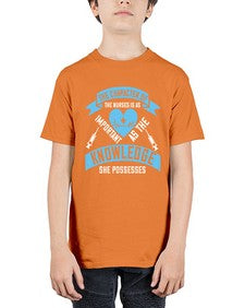 The character of the Nurses is as important as the knowledge she possesses Style 1507# - nurse - Youth Tee Unisex