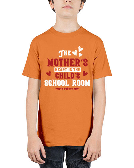 The mother’s heart is the child’s school room Style 221# - kids - Youth Tee Unisex