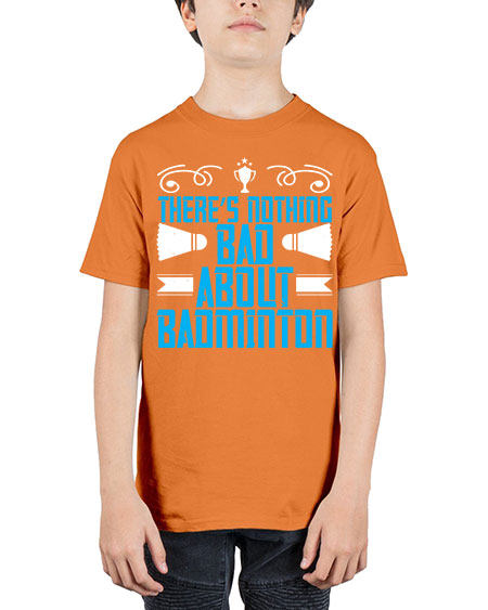 There’s nothing bad about badminton 1812# - badminton - Youth Tee Unisex
