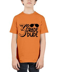 Third Grade Dude 957# - third grade - Youth Tee Unisex