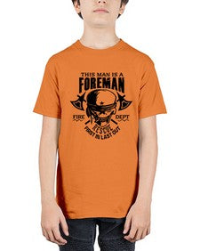 This man is 1166# - skull and bones - Youth Tee Unisex