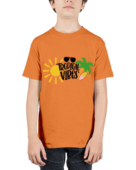 Tropical Vibes Style 9# - summer - Youth Tee Unisex