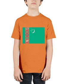 Turkmenistan 2019# - world flags - Youth Tee Unisex