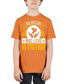 Volunteers are love in motion Style 14# - volunteer - Youth Tee Unisex