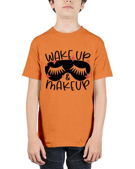 Wake Up Makeup Style 8# - beauty - fashion - Youth Tee Unisex