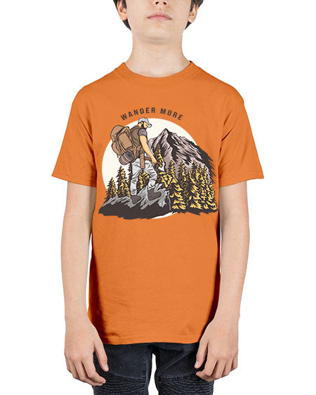 Wander More 3# - nature - Youth Tee Unisex
