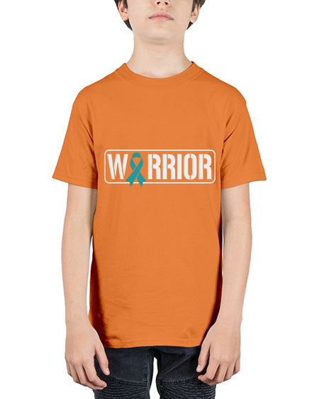 Warrior PTSD Awareness Teal Military 2# - PTSD - Youth Tee Unisex