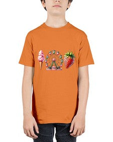 Watercolor Strawberry Fair 1693# - strawberry - Youth Tee Unisex